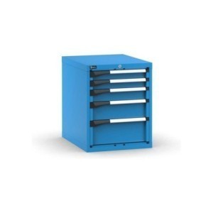 Armoire à tiroirs Master 561x726x700mm, 27x36 EH avec 5 tiroirs