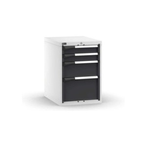 Armoire à tiroirs Master 561x726x800mm, 27x36 EH avec 4 tiroirs
