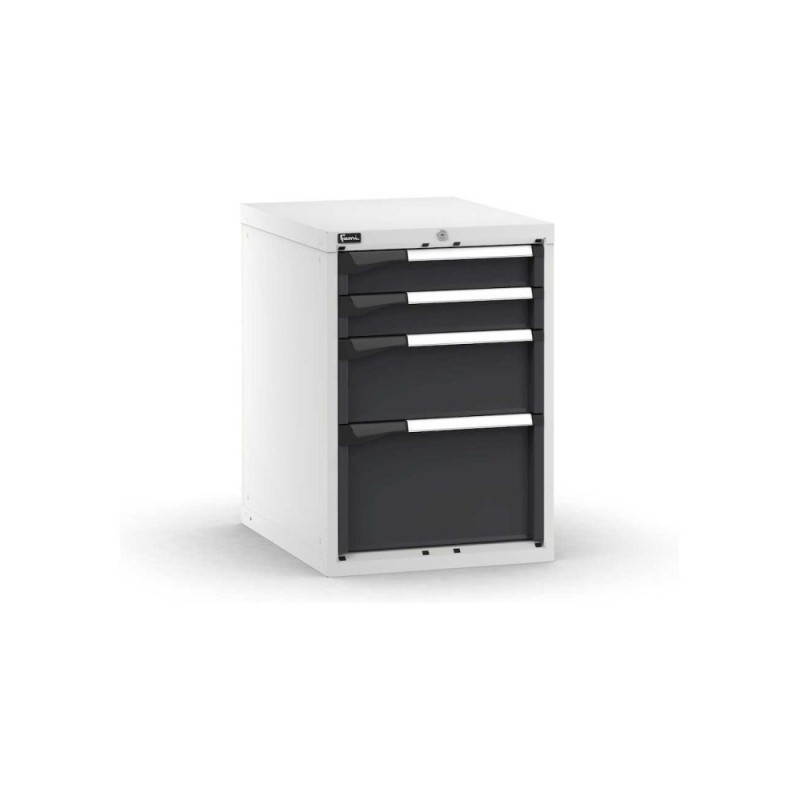 Schubladenschrank Master 561x726x800mm, 27x36 EH mit 4 Schubladen