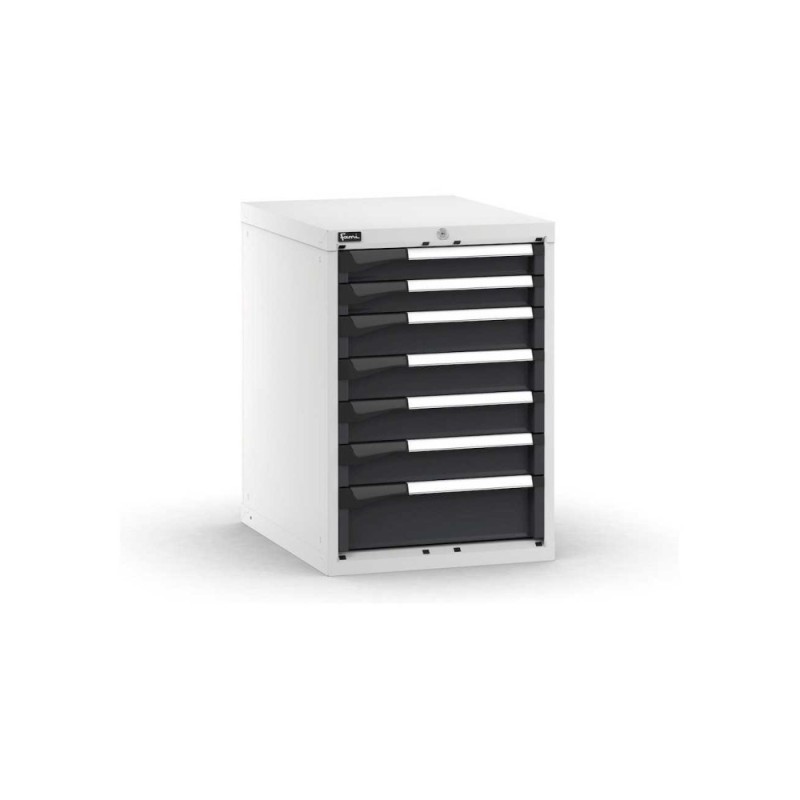 Armoire à tiroirs Master 561x726x800mm, 27x36 EH avec 7 tiroirs