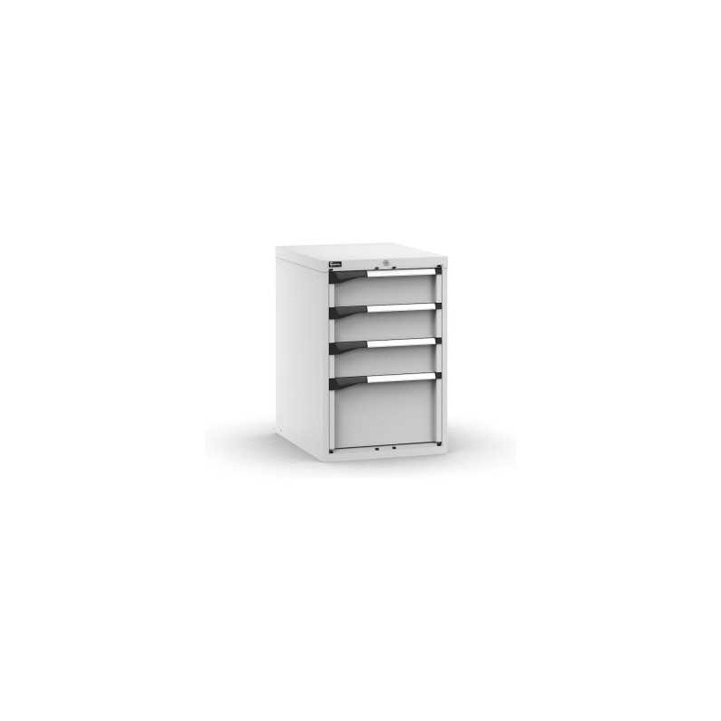 Schubladenschrank Master 561x726x850mm, 27x36 EH mit 4 Schubladen