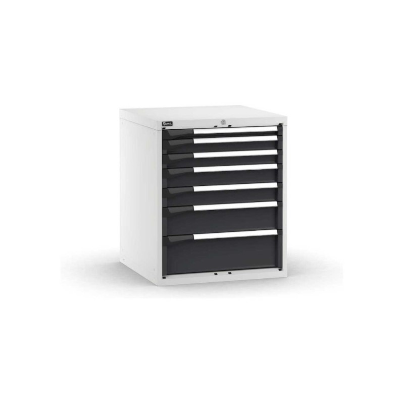 Schubladenschrank Master 714x726x850mm, 36x36 EH mit 7 Schubladen