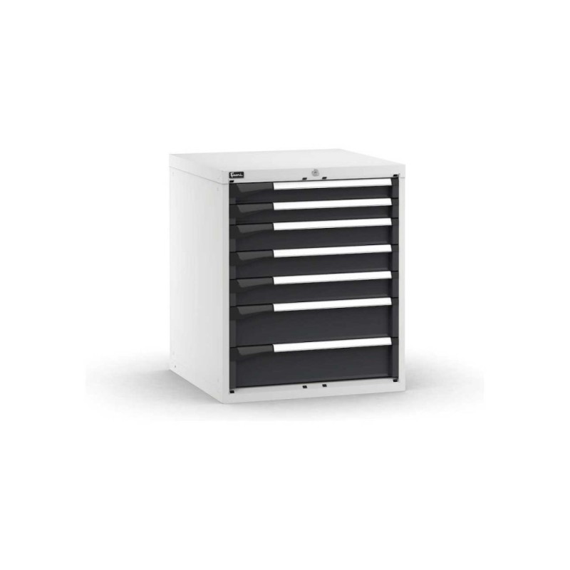 Schubladenschrank Master 714x726x850mm, 36x36 EH mit 7 Schubladen