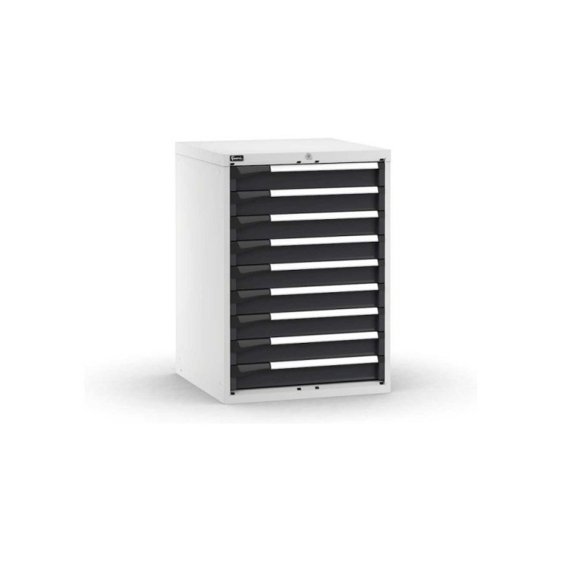 Schubladenschrank Master 714x726x1000mm, 36x36 EH mit 9 Schubladen