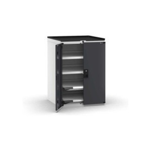 Armoire à tiroirs Master avec porte + plateau en PVC 714x726x1022mm, 36x36 EH