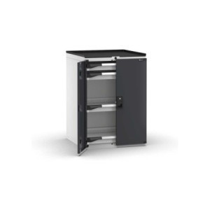 Schubladenschrank Master mit Tür + PVC Abdeckplatte 714x726x1022mm, 36x36 EH