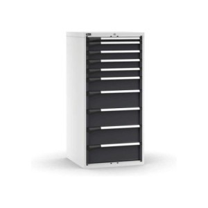 Armoire à tiroirs Master 714x726x1500mm, 36x36 EH avec 10 tiroirs