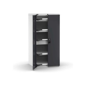 Armoire à tiroirs Master avec porte 714x726x1500mm, 36x36 EH avec 3 tiroirs