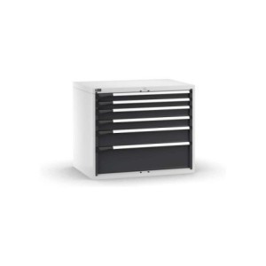Schubladenschrank Master 1020x726x850mm, 54x36 EH mit 6 Schubladen