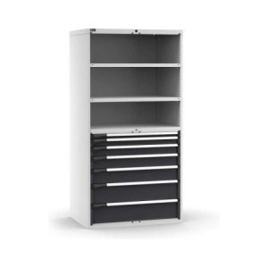 Schubladenschrank Master 1020x726x2000mm, 54x36 EH mit 7 Schubladen