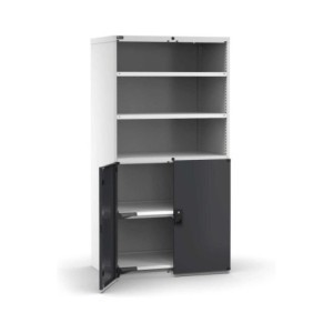 Schubladenschrank Master mit Tür 1020x726x2000mm, 54x36 EH