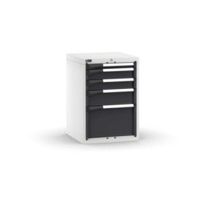 Schubladenschrank Master 561x573x800mm, 27x27 EH mit 5 Schubladen