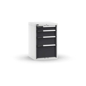 Schubladenschrank Master 561x573x850mm, 27x27 EH mit 4 Schubladen