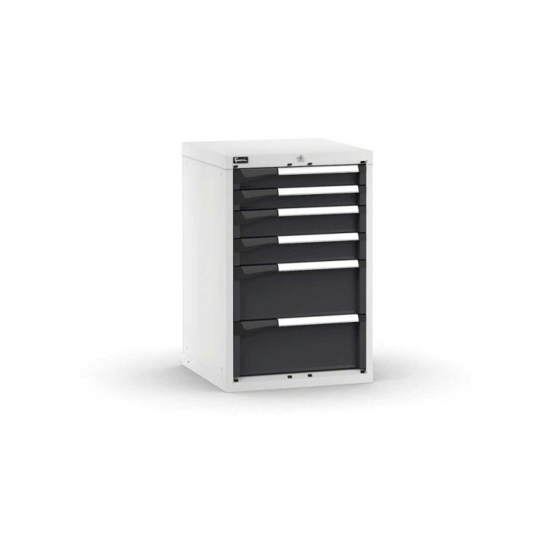 Armoire à tiroirs Master 561x573x850mm, 27x27 EH avec 6 tiroirs