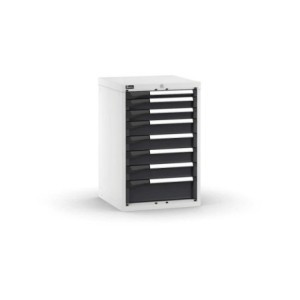 Schubladenschrank Master 561x573x850mm, 27x27 EH mit 8 Schubladen
