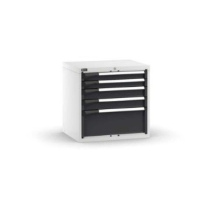 Armoire à tiroirs Master 714x573x700mm, 36x27 EH avec 5 tiroirs