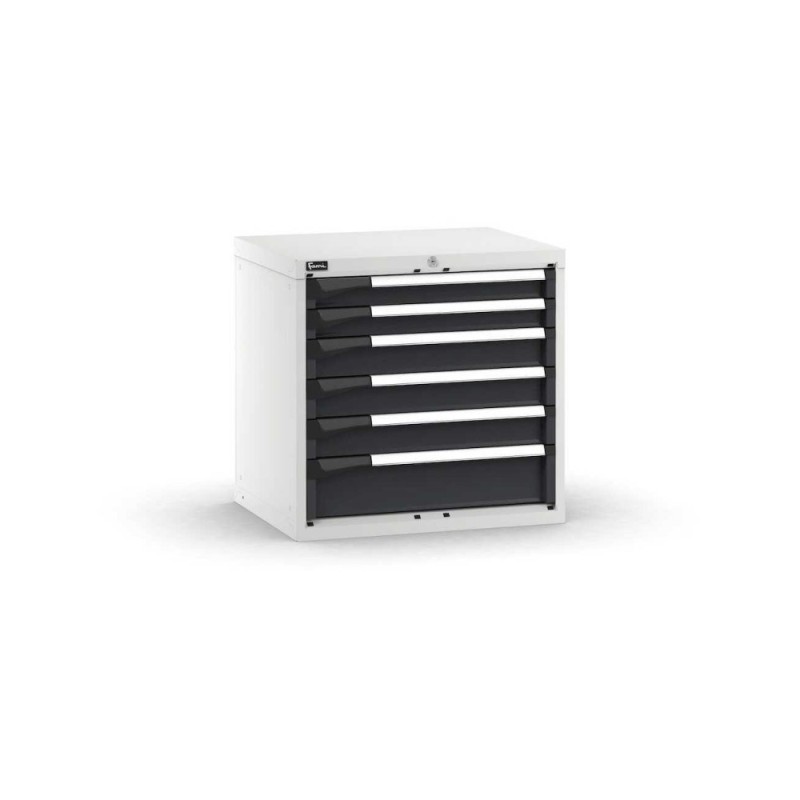 Schubladenschrank Master 714x573x700mm, 36x27 EH mit 6 Schubladen