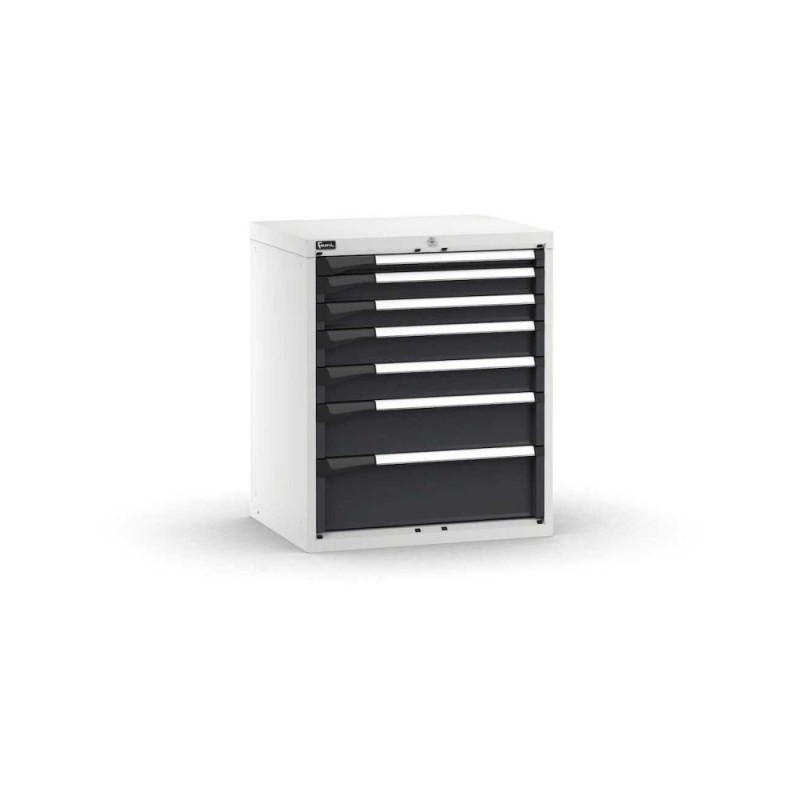 Schubladenschrank Master 714x573x850mm, 36x27 EH mit 7 Schubladen