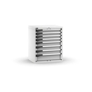 Schubladenschrank Master 714x573x850mm, 36x27 EH mit 8 Schubladen