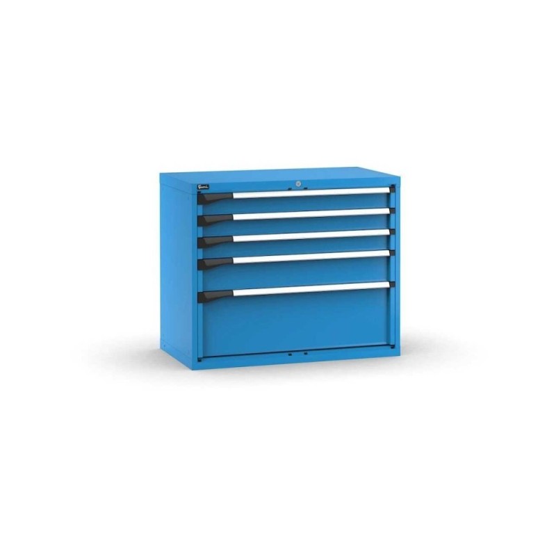 Schubladenschrank Master 1020x573x850mm, 54x27 EH mit 5 Schubladen