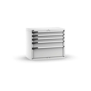 Schubladenschrank Master 1020x573x850mm, 54x27 EH mit 5 Schubladen 200 kg Tragkraft