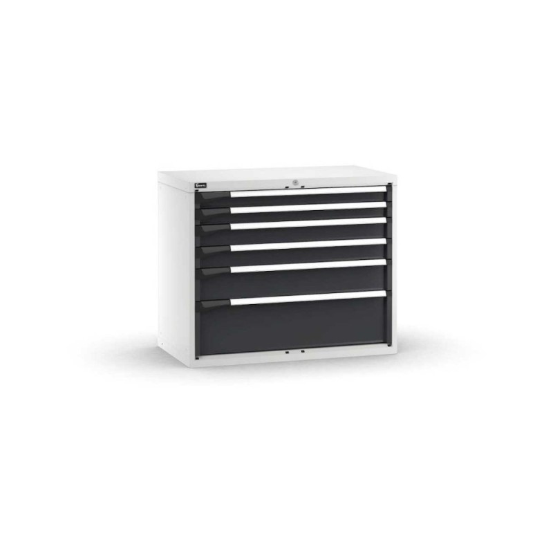 Schubladenschrank Master 1020x573x850mm, 54x27 EH mit 6 Schubladen 200 kg Tragkraft