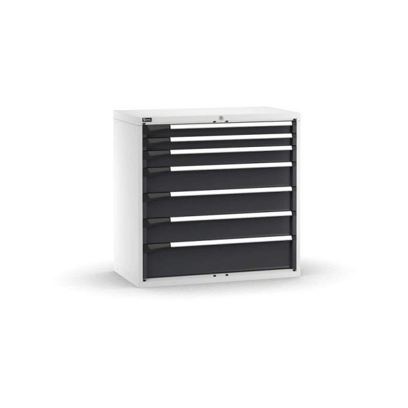 Schubladenschrank Master 1020x573x1000mm, 54x27 EH mit 7 Schubladen