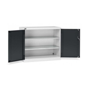 Flügeltürschrank 1193x555x1000mm, 64x27 EH mit 2 Fachböden