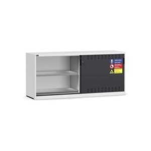Gefahrstoffschrank 2040x600x915mm, 54+54x27 EH mit Auffangwannen