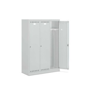 Armoire vestiaire Largeur des compartiments 400 mm, 3 compartiments