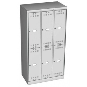 Fächerschrank Abteilbreite 300mm, 6 Abteile