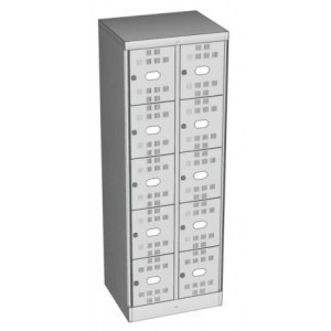 Fächerschrank Abteilbreite 300mm, 10 Abteile