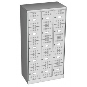 Fächerschrank Abteilbreite 300mm, 15 Abteile