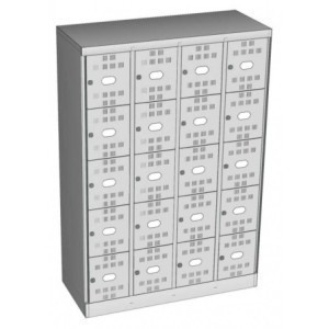 Fächerschrank Abteilbreite 300mm, 20 Abteile