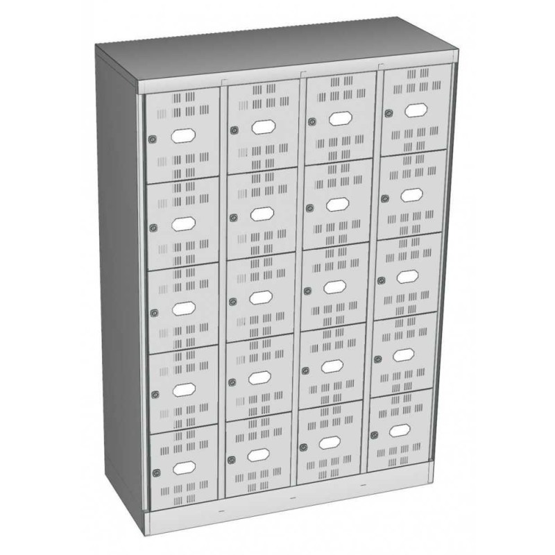 Fächerschrank Abteilbreite 300mm, 20 Abteile