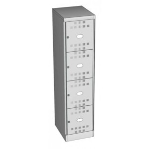 Fächerschrank Abteilbreite 400mm, 4 Abteile