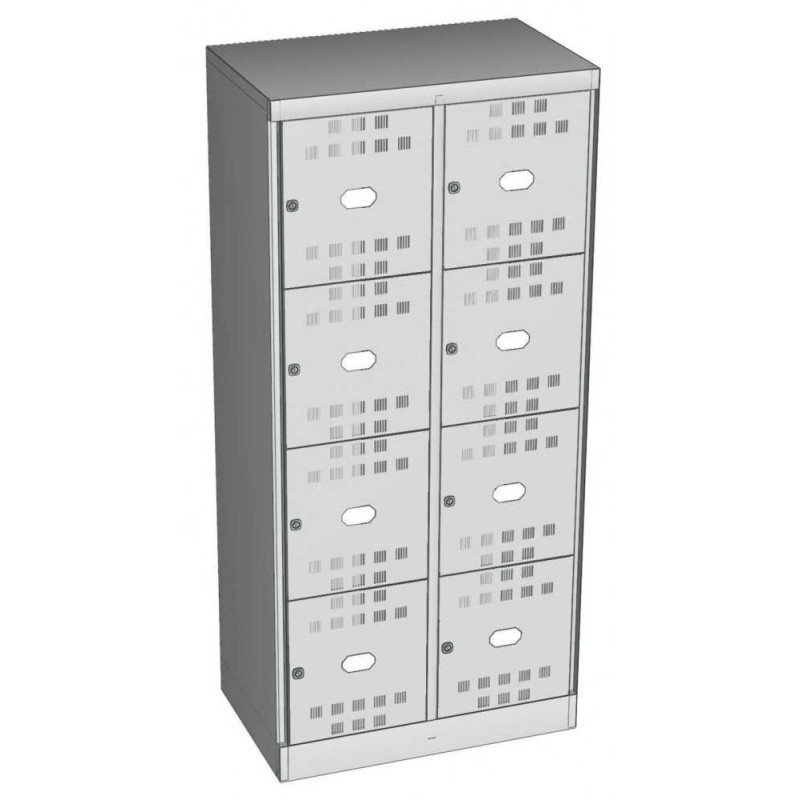 Fächerschrank Abteilbreite 400mm, 8 Abteile
