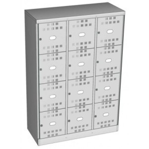 Fächerschrank Abteilbreite 400mm, 12 Abteile