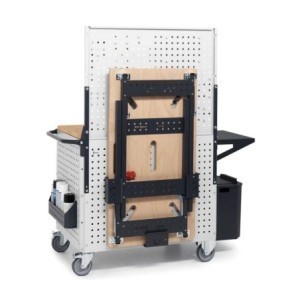 Kit de fixation pour établi pliable