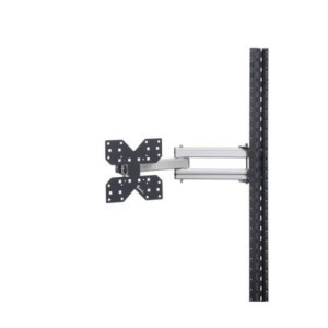 Bras pivotant pour support avec plaque de fixation pour écran L 652/330x P 225/225x H225