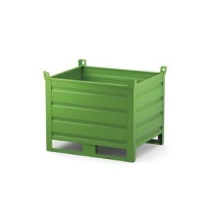 Metallbehälter 1000x800x650+130+65mm, 1000kg