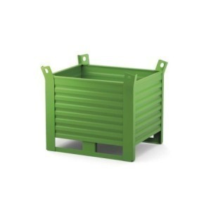 Metallbehälter 1000x800x650+150+100mm, 2000kg