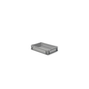 Euro Box 600x400x120mm, Wände gelocht