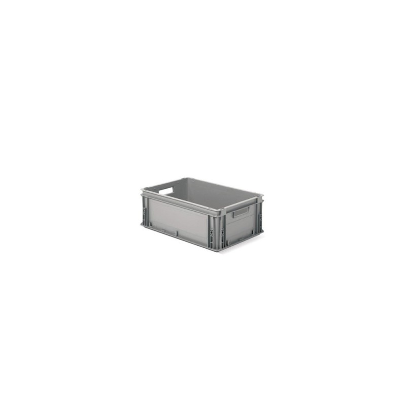 Euro Box 600x400x220mm, Grifflöcher und verstärkter Boden