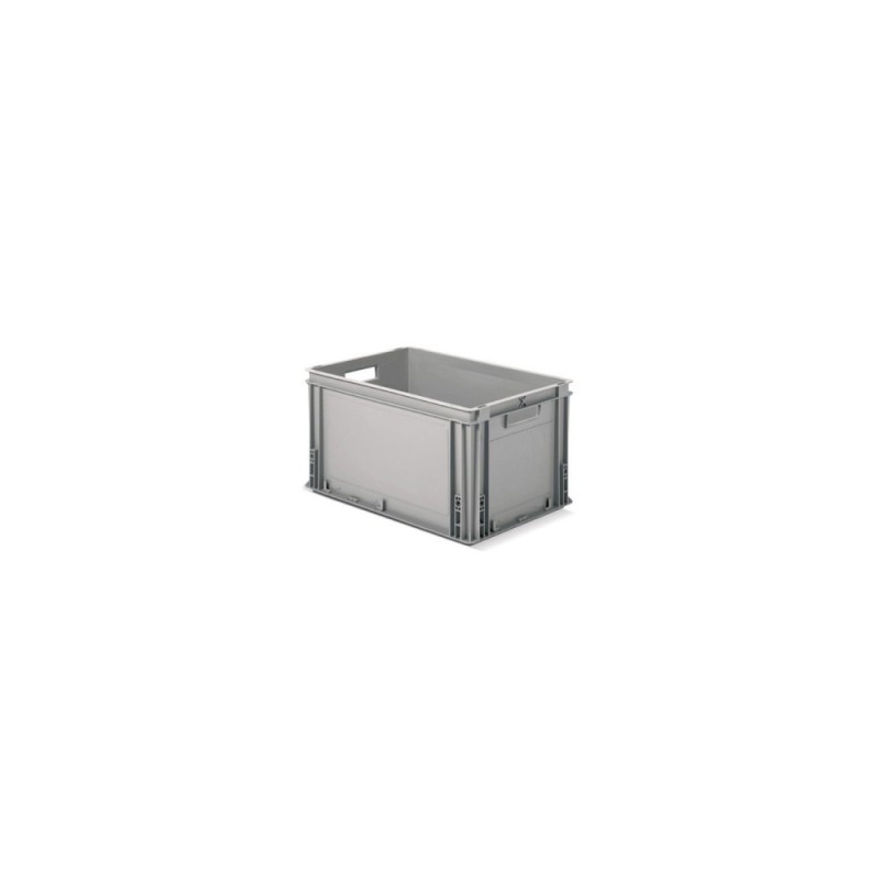 Euro Box 600x400x325mm, mit Grifflöchern und verstärktem Boden