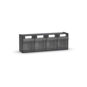 Klappkasten Visual Box mit 4 Behältern