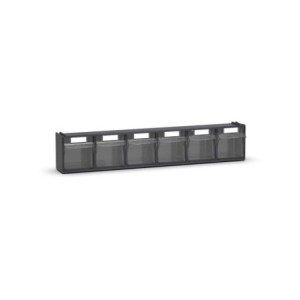 Caisse pliante Visual Box avec 6 bacs