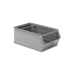 Gr. 4 Bac à bec métallique 300x450x185mm, avec double renfort