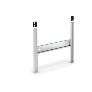 modularer und stapelbarer Wandrahmen für Klappkasten 602x22x500mm