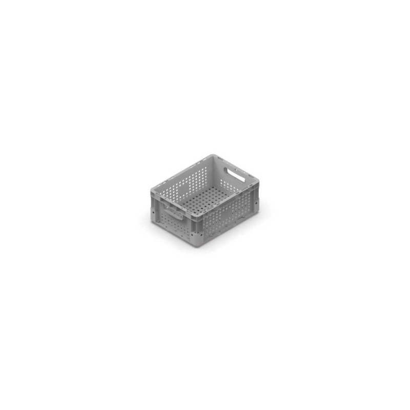 Bac plastique empilable Nexit 400x300x170mm, perforé